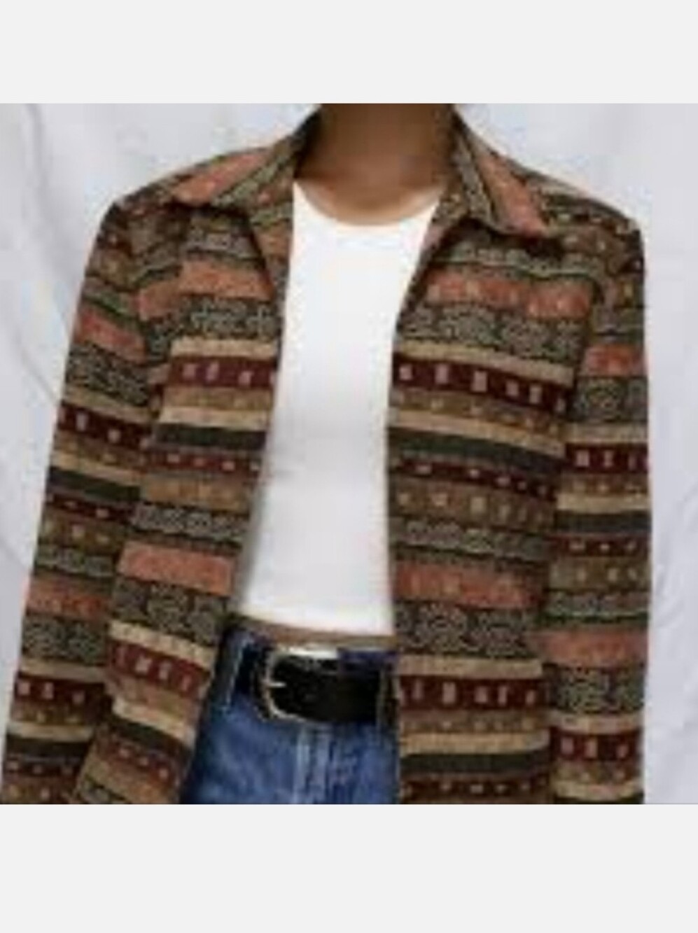 Alfred Dunner Jacquard Jacket